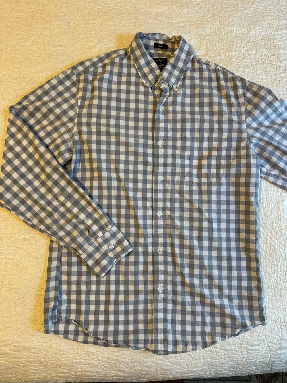 J. Crew Slim Flex Casual Button-Down Shirt